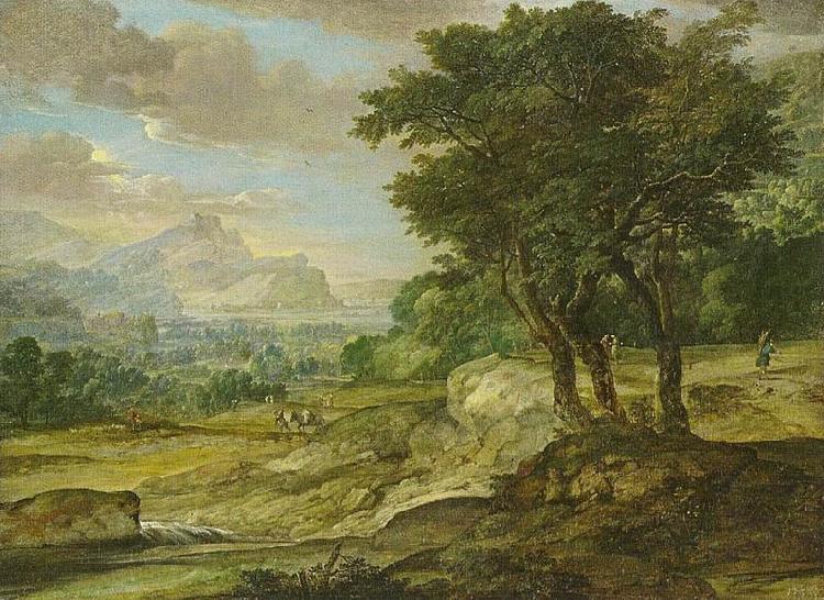 Eglon van der Neer Gebirgslandschaft